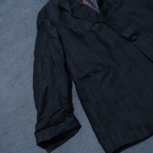 Vintage Aquascutum Men’s Blazer Jacket Single Button Long Sleeve Size 40R - Picture 5 of 11